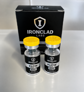 ironclad labs klow vial display