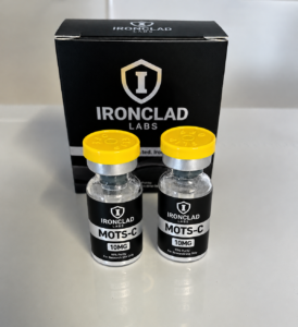 ironclad labs mots c vial display